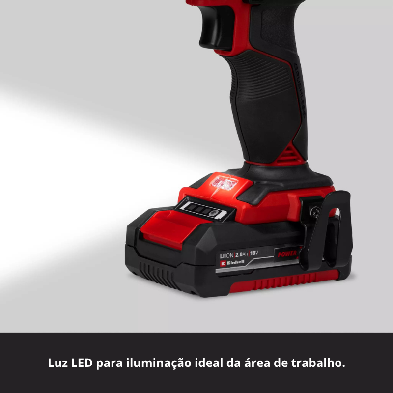 Einhell Berbequim Impacto S/Fio TP-CD 18/60 Li-i BL (1x2,0Ah) - Image 7