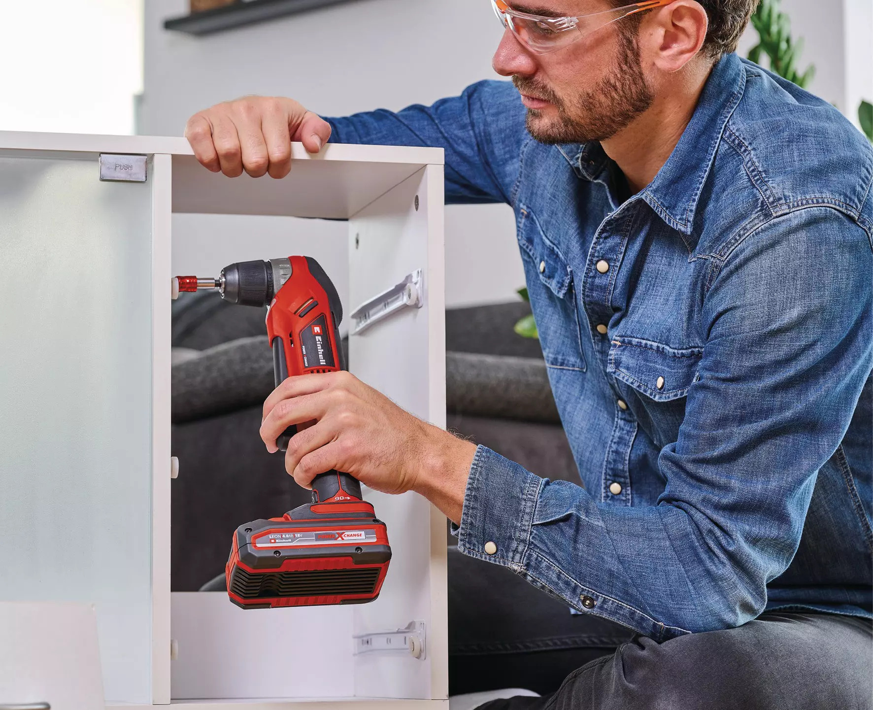 Einhell Berbequim Angular S/Fio TE-AD 18 Li - Solo - Image 4