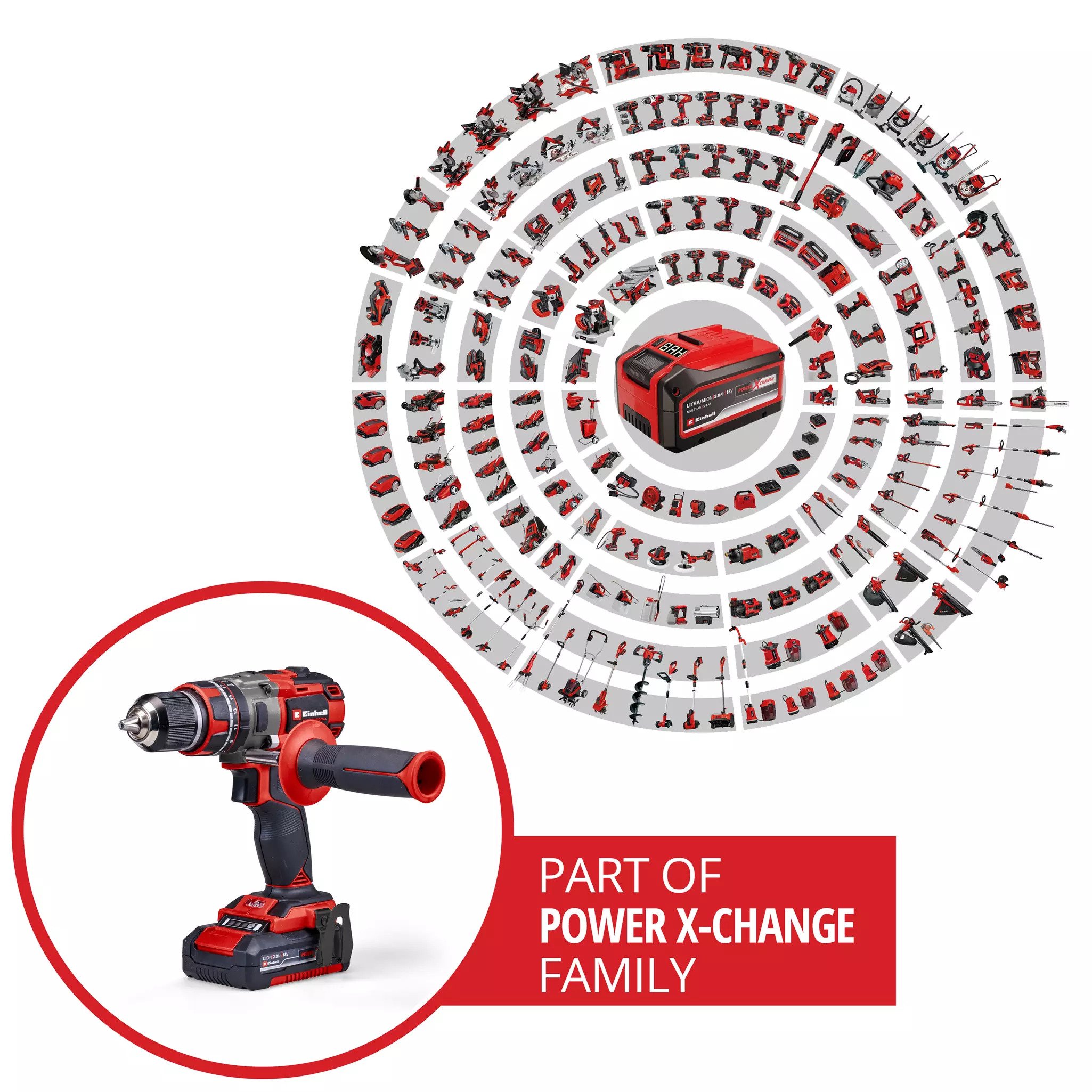 Einhell Berbequim Impacto S/Fio TTP-CD 18/80 Li-i BL (2x2,0Ah) - Image 3