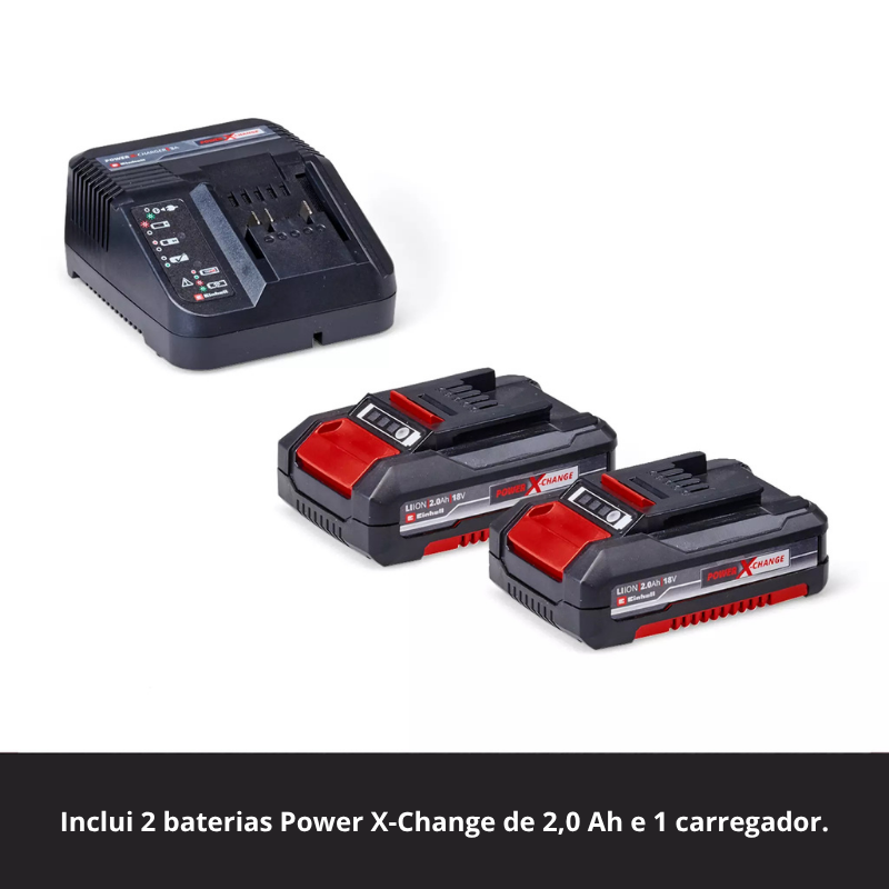 Einhell Berbequim Impacto S/Fio TTP-CD 18/80 Li-i BL (2x2,0Ah) - Image 7