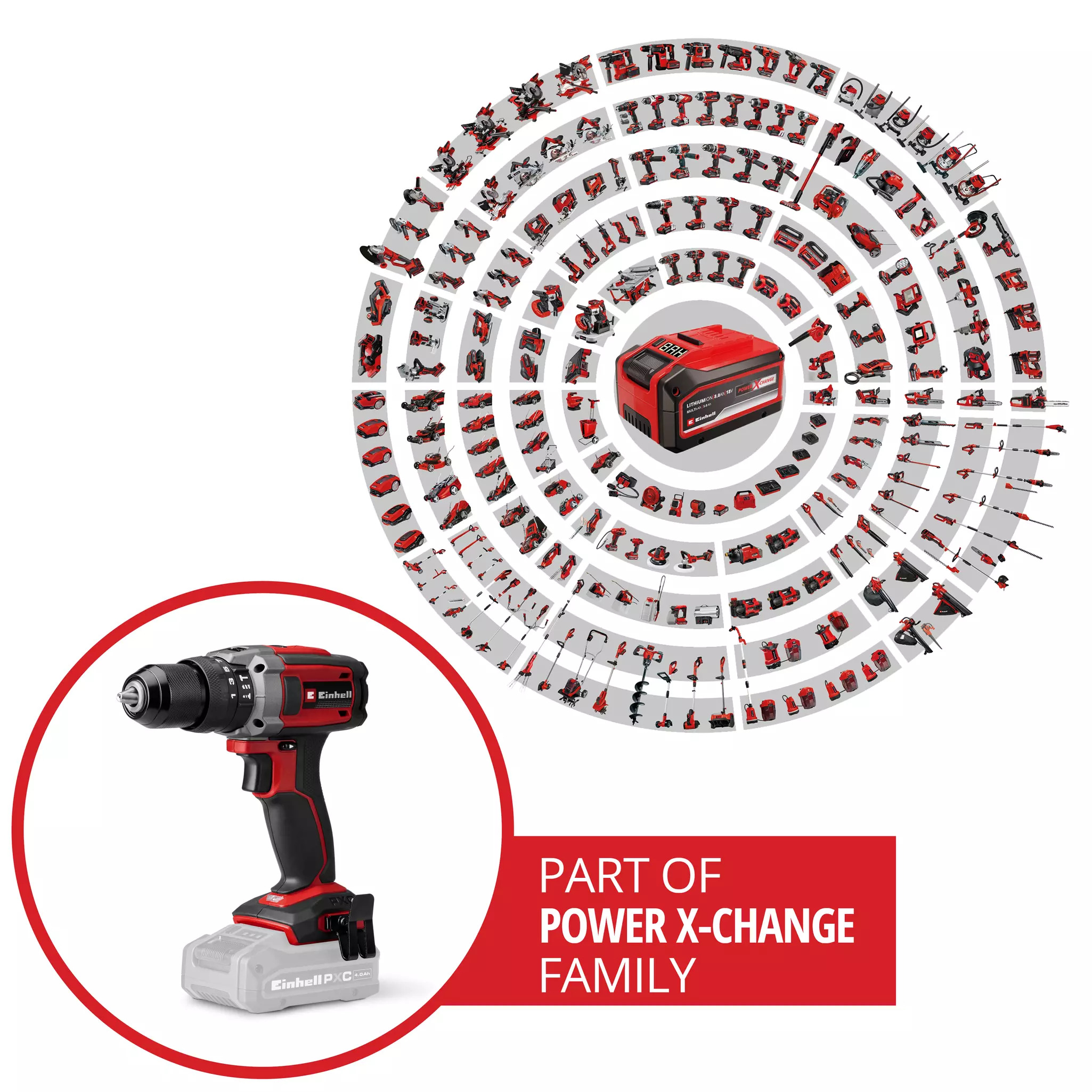 Einhell Berbequim Impacto S/Fio TE-CD 18/52 Li-i - Solo - Image 2