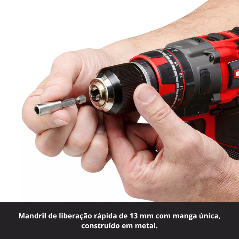 Einhell Berbequim Impacto S/Fio TP-CD 18/80 Li-i BL - Solo - Image 6