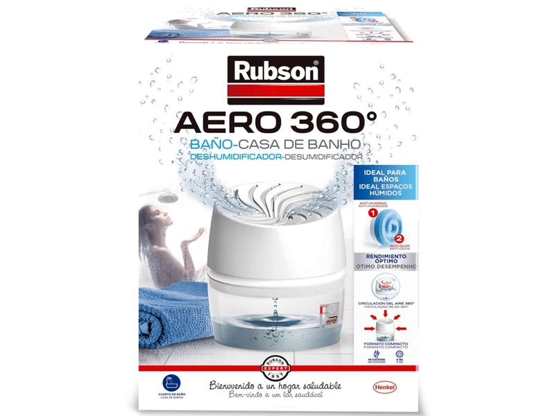Rubson Desumidificador para Casa de banho – Inodoro AERO360º Henkel - Image 2