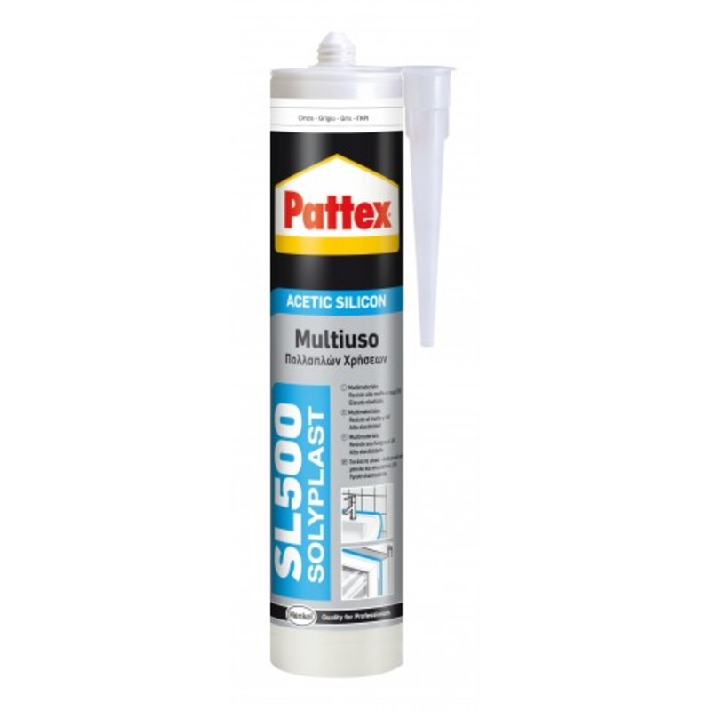 Pattex SL500 - Silicone Cinza 300 ml Henkel