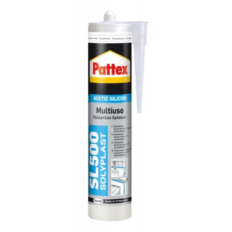 Pattex SL500 - Silicone Transparente 300 ml Henkel