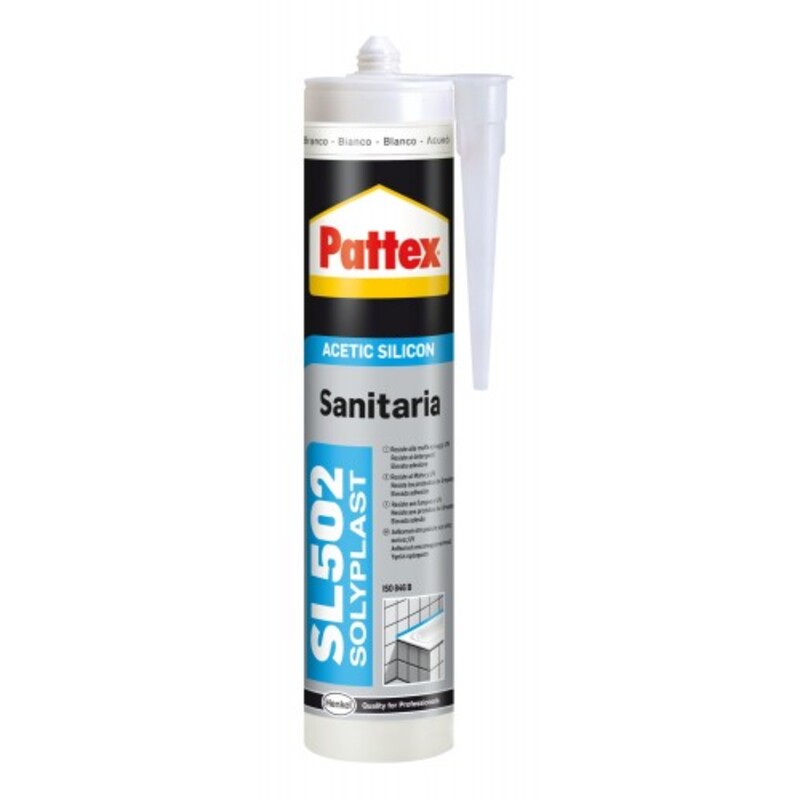Pattex SL502 - Silicone Branco R9016 300 ml Henkel