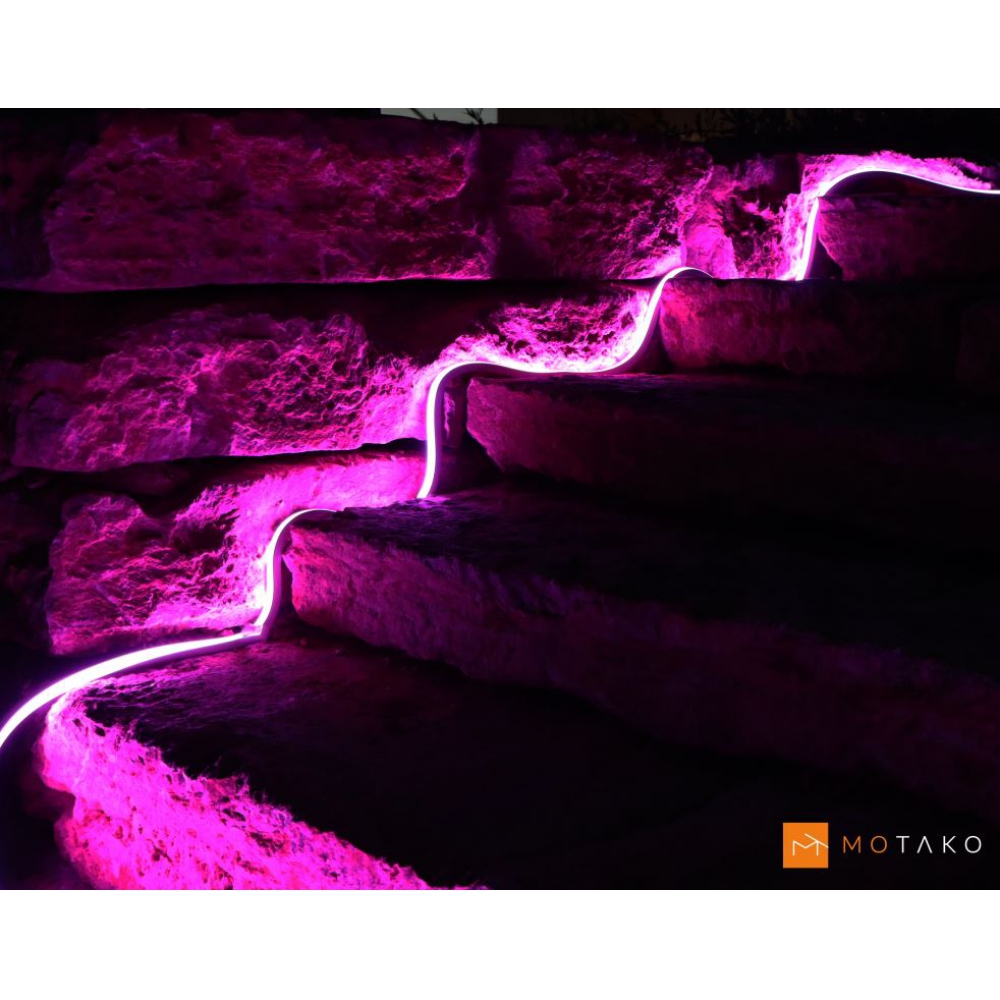 Motako Fita LED Neon Up Extra Long NAMAKA RGB 11W/mt 24Vdc IP67 13M - Image 3