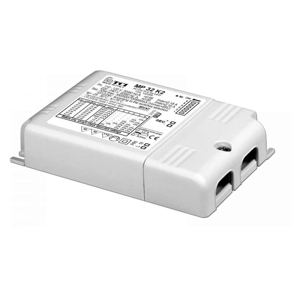 Motako Drive CC+CV Multi Corrente TCI MP32K2 350-900mA 2-47Vdc 25W IP20