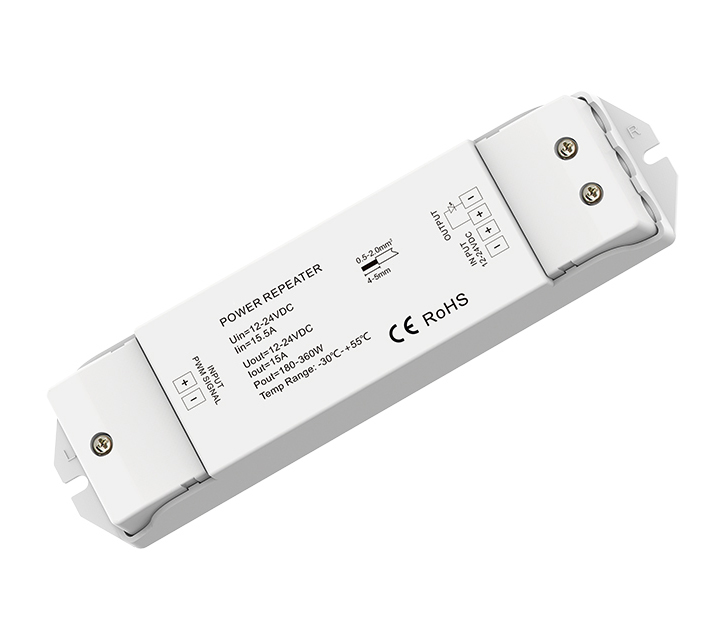 Motako Amplificador DIM 12-24Vdc 1x15A 360W IP20