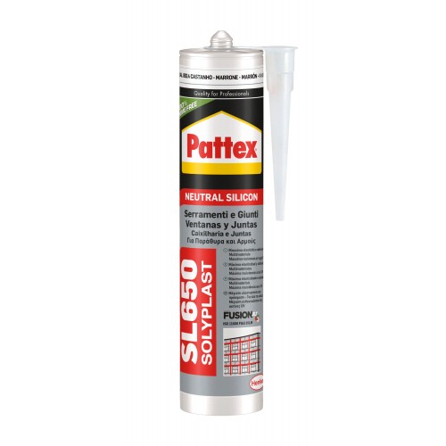 Pattex SL650 - Silicone Castanho R8014 300 ml Henkel