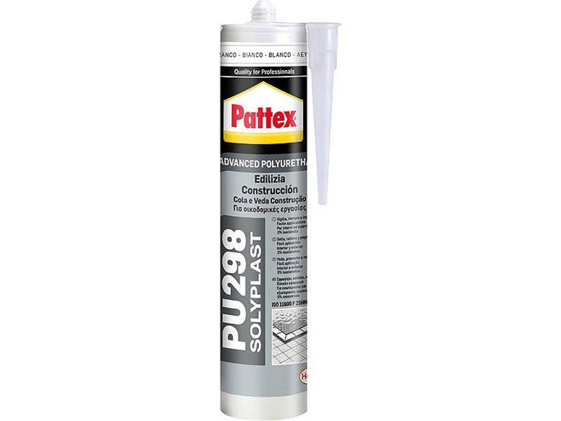 Pattex PU298 - Cola e Veda Construção Branco 300 ml Henkel