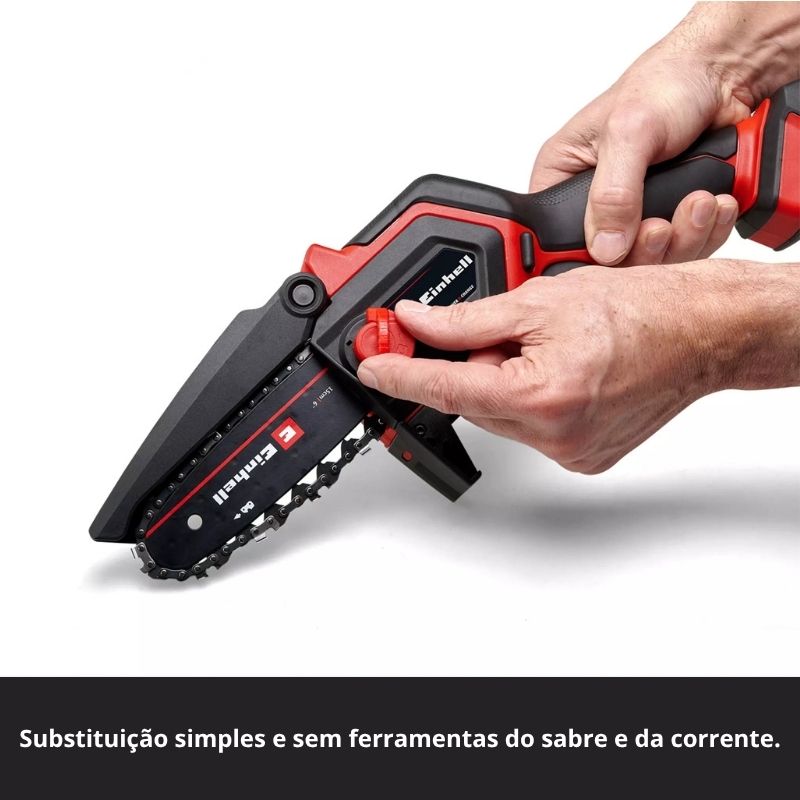 Einhell Serra de Poda GE-PS 18/15 Li Bag Kit - Image 5